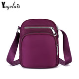 Vintage Lightweight Nylon Mini Shoulder Bag Handbag Messenger Purse