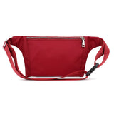 Women's Vintage Mini Shoulder Bag Messenger Lightweight Nylon Solid Zip
