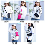 Women's Mini Shoulder Bag Waterproof Handbag Wrist Pouch Wallet