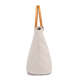 Women's Mini Solid Canvas Shell Bag Small Handbag