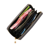 Women's Hollow Zipper Handbag Long Wallet