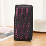 Women's Long Zipper Handbag Hollow Wallet