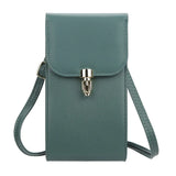 Women's Mobile Phone Bag Wallet Solid Versatile Zipper Messenger Bag