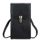 Women's Mobile Phone Bag Wallet Solid Versatile Zipper Messenger Bag