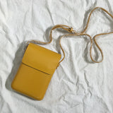 Women's Crossbody Phone Bag Solid PU Storage Bag