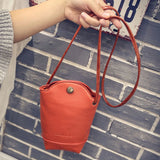 Women's Retro PU Leather Mobile Phone Bag Crossbody Handbag