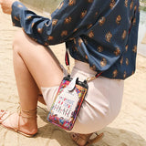 Women's Mobile Phone Bag Cartoon Animal Messenger Bag