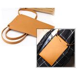 Women's PU Leather Shoulder Bag Mobile Phone Wallet Mini Bag