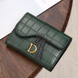 Crocodile Pattern Wallet for Women, Business & Dating