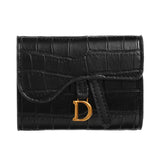 Crocodile Pattern Wallet for Women, Business & Dating