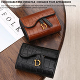Crocodile Pattern Wallet for Women, Business & Dating