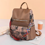 Women's Anti-Theft Backpack Large Capacity Lightweight Schoolbag