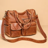 Women's Multi-pocket Shoulder Bag Large Capacity Handbags