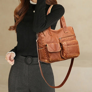 Women's Multi-pocket Shoulder Bag Large Capacity Handbags