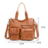 Women's Multi-pocket Shoulder Bag Large Capacity Handbags