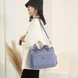 Waterproof Women Nylon Oxford Shoulder Bag Large Capacity Crossbody Messenger