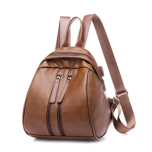 Women's College Style Backpack Small Shoulder Bag