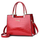 Patent Leather Glossy Women's Handbag