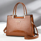 Patent Leather Glossy Women's Handbag