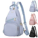 Women's Crossbody Sport Bag Waterproof Sling Chest Vintage Backpack