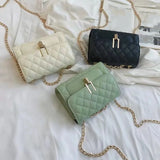 Women's Retro One Shoulder Square Bag, PU Leather Messenger Bag