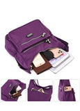 Women's One-Shoulder Messenger Bag Waterproof Nylon Handbags
