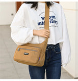Women's One-Shoulder Messenger Bag Waterproof Nylon Handbags