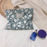 Women's Plaid Print Cosmetic Bag Large Capacity Make Up Storage Beauty Cases