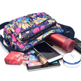 Women's Casual Messenger Bags Running Rivers and Lakes Street Stalls