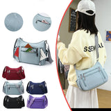Women's Nylon Messenger Bags Small Ladies Handbag Travel Casual Tote Shoulder