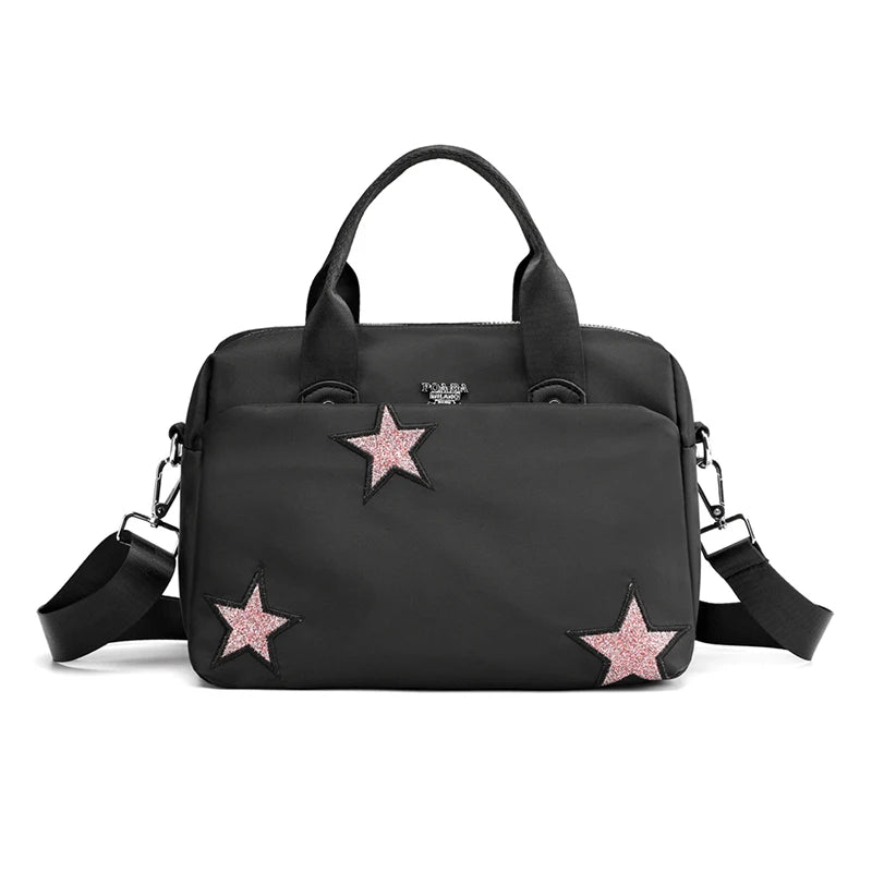 Women's Nylon Shoulder Bag Crossbody Bag Top-Handle Bags High Woman Bag