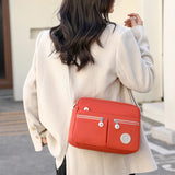 Women's Nylon Shoulder Bag Waterproof Crossbody Bag Large Capacity