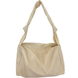 Women's Nylon Totes Shoulder Bags Solid Messenger Handbags Big Capacity