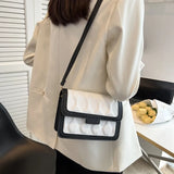 Women's One-shoulder Small Square Bag Western Style Messenger Bag