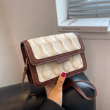 Women's One-shoulder Small Square Bag Western Style Messenger Bag