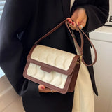 Women's One-shoulder Small Square Bag Western Style Messenger Bag