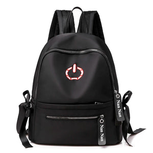 Girls High Waterproof School Bag Anti-theft Travel Rucksack