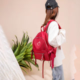 Girls High Waterproof School Bag Anti-theft Travel Rucksack