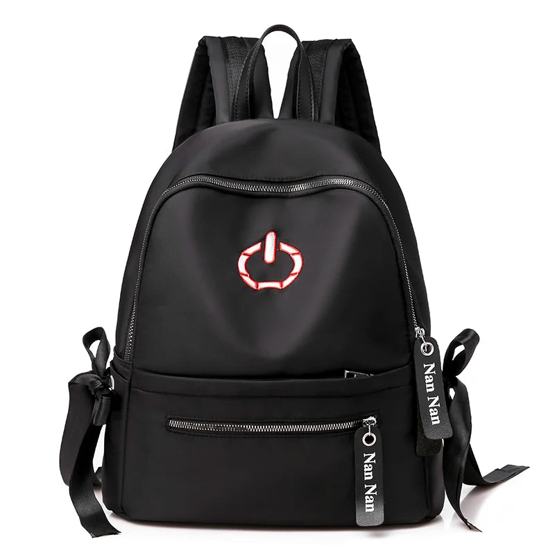 Girls High Waterproof School Bag Anti-theft Travel Rucksack