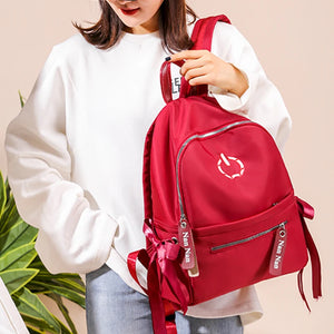 Girls High Waterproof School Bag Anti-theft Travel Rucksack