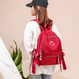 Girls High Waterproof School Bag Anti-theft Travel Rucksack