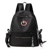 Girls High Waterproof School Bag Anti-theft Travel Rucksack
