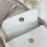 Women's PU Leather Armpit Shoulder Bag Solid Handbag