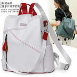 Women's PU Leather Backpack Lady Multifunctional Travel Bag