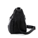 Women's PU Leather Shoulder Bag Multilayer Crossbody Handbag