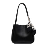 Women's PU Leather Shoulder Bag Large Capacity Handbag