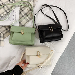 Women's PU Leather Crossbody Bag Shoulder Messenger Sling Bags Summer Ladies Pur