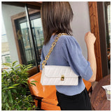 Women's PU Leather Purses and Handbags Small Square Shoulder Bag