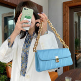 Women's PU Leather Purses and Handbags Small Square Shoulder Bag