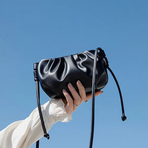Women's PU Leather Shoulder Bag Messenger Bag Solid Female Bags